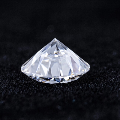রত্নপাথর আকৃতি ওভাল 2-10 কার্ট সাদা রাউন্ড কাট লস Moissanite জন্য এনগেজমেন্ট রিং