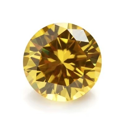 পাইকারি 3A রং CZ পাথর গোলাকার কাটা 3.0mm-9.0mm ঘন ঘন Loose Moissanite Diamond For Silver Jewelry