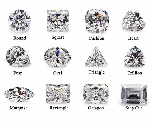 পাইকারি Moissanite জুয়েলারী হীরা 1ct হার্ট আকৃতির রিং জন্য কান studs