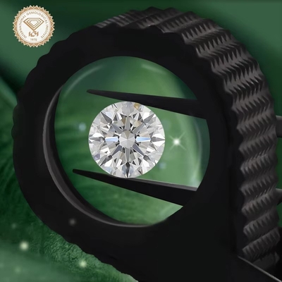 0.5ct - 3ct E রঙ লস সার্টিফাইড ল্যাব তৈরি ডায়মন্ডস Moissanite HPHT CVD Diamond