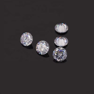 ছোট আকারের ফ্যাসেটেড লস মণির রত্ন রৌপ্য Moissanite অলঙ্কার তৈরির নকশা জন্য দুল