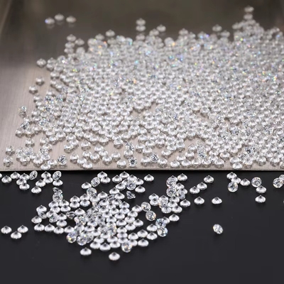1000pcs/pack 5A Melee White CZ Stone Loose Cubic Zirconia for Women's Moissanite Jewelry (মহিলাদের মোসানাইট জুয়েলারী জন্য 1000pcs/প্যাক 5A মেলি হোয়াইট সিজেড স্টোন লস কিউবিক জিরকোনিয়া)