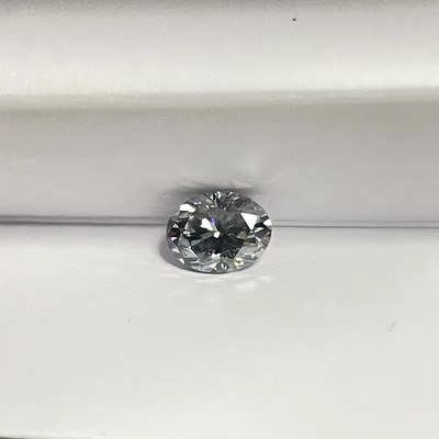 পাইকারি 0.5ct 1ct 2ct গ্রে মোসিনেট ডায়মন্ড রত্ন গ্রে রঙ ডিম্বাকৃতির পিয়ার কাটা লস প্রাকৃতিক মোসানাইট বিবাহের রিং