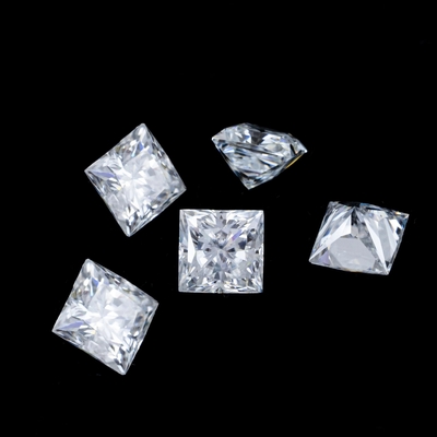 রাজকুমারী সবুজ হলুদ গোলাপী Moissanite পাথর VVS ফ্রি কুশন Mosanita ডায়মন্ড গোলাপী সোনার moissanite প্রবৃত্তি রিং