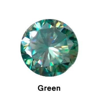 রাজকুমারী সবুজ হলুদ গোলাপী Moissanite পাথর VVS ফ্রি কুশন Mosanita ডায়মন্ড গোলাপী সোনার moissanite প্রবৃত্তি রিং